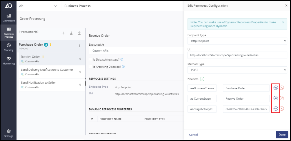 Mark Reprocessing HTTP Headers Sensitive